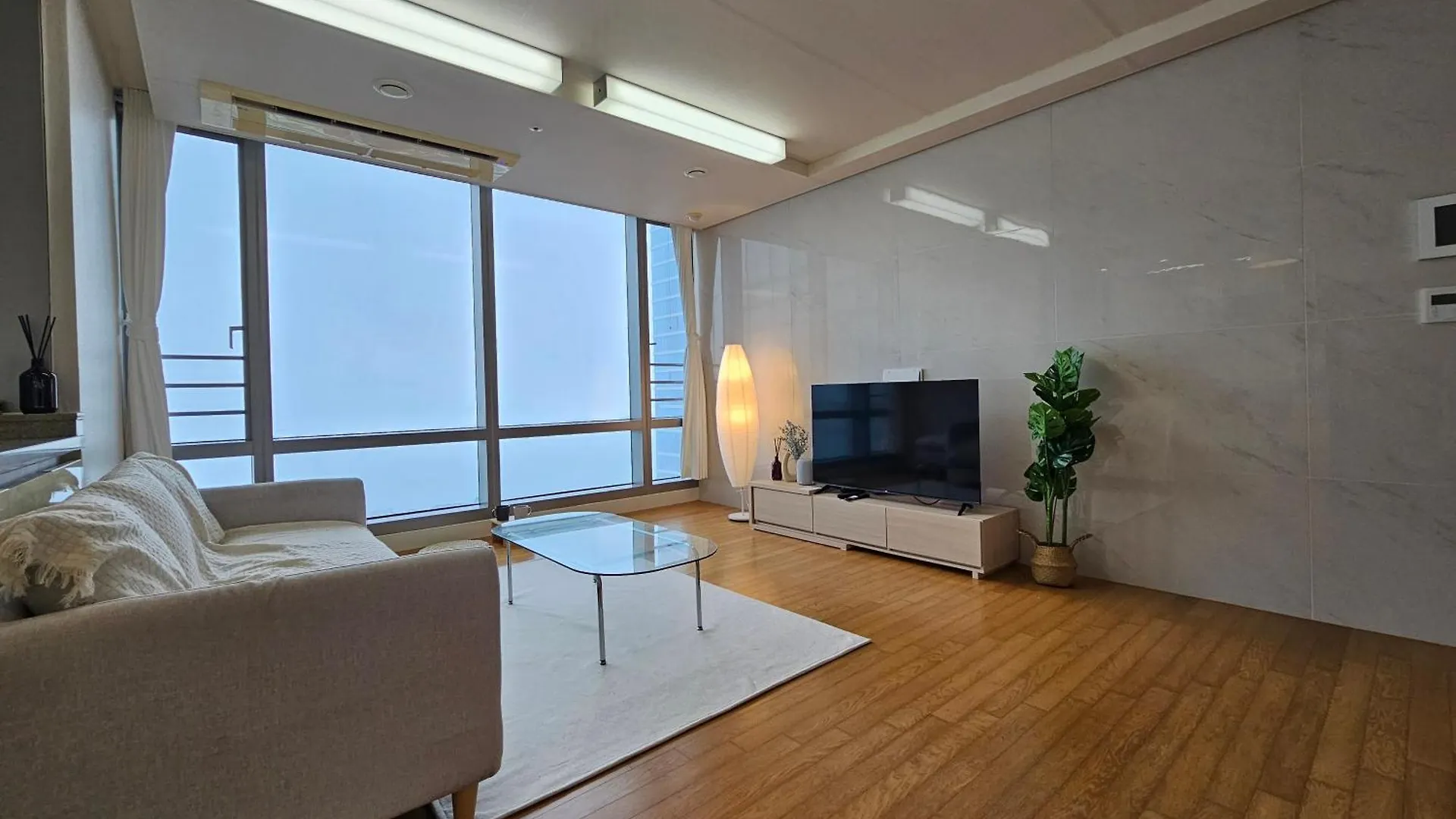 公寓 釜山Chilling Chilling Haeundae Ocean View Branch公寓